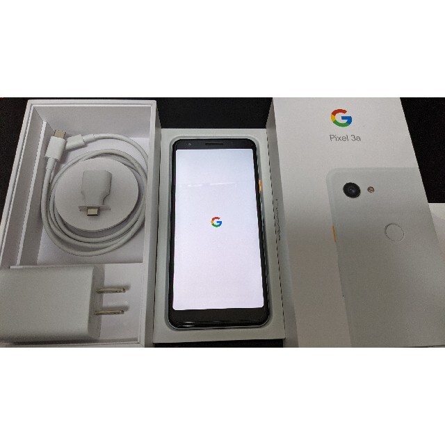 Google pixel3a 白スマホ/家電/カメラ