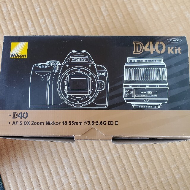 Nikon(ニコン)のNikon D40 デジタル一眼カメラ スマホ/家電/カメラのカメラ(デジタル一眼)の商品写真