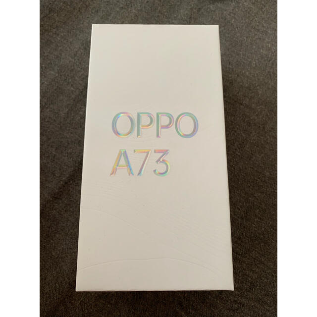 OPPO A73 スマホ Android ネイビーブルー 新品スマートフォン/携帯電話