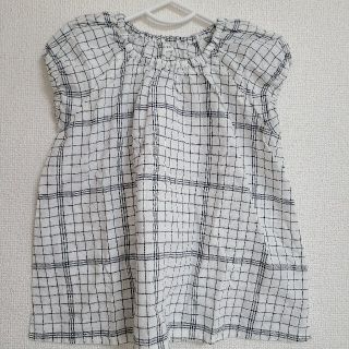 ムジルシリョウヒン(MUJI (無印良品))のMUJI 無印良品 90 ノースリーブ シャツ(Tシャツ/カットソー)