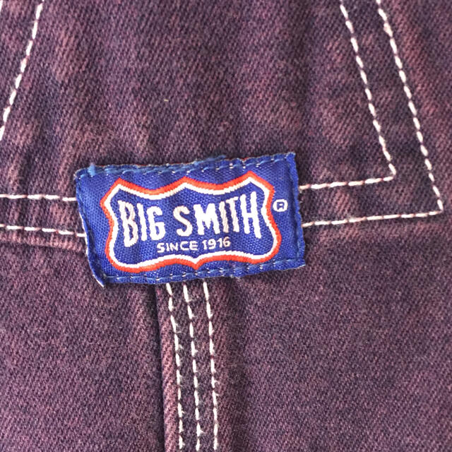 90s BIG SMITH Purple Denim Overall メンズのパンツ(サロペット/オーバーオール)の商品写真