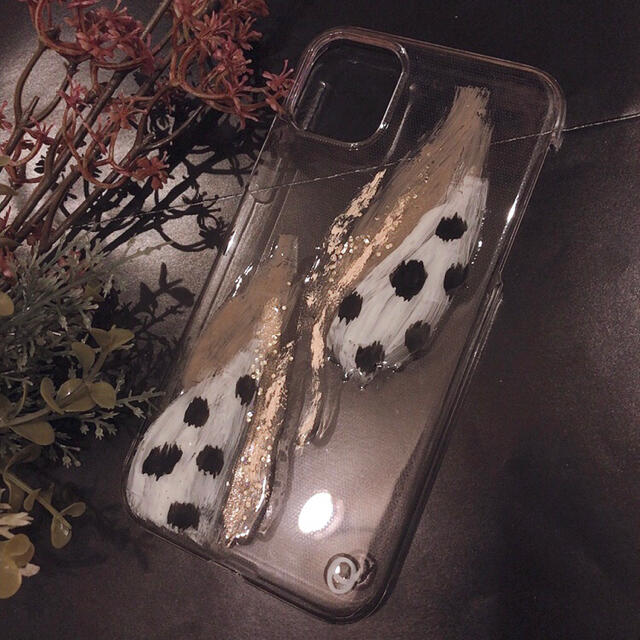 ZARA(ザラ)の【"O"case.】ニュアンスデザイン　iPhoneケース m-50【11】 スマホ/家電/カメラのスマホアクセサリー(iPhoneケース)の商品写真