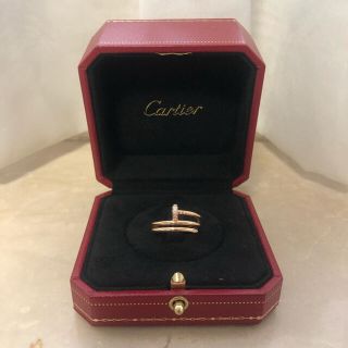 カルティエ(Cartier)の【カルティエ リング】ジュスト アン クル リング　PG 10号(リング(指輪))