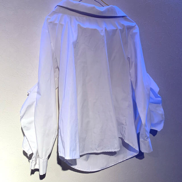 Romantic Standard(ロマンティックスタンダード)の編み上げシャツ♡ブラウス♡白シャツ♡ レディースのトップス(シャツ/ブラウス(長袖/七分))の商品写真