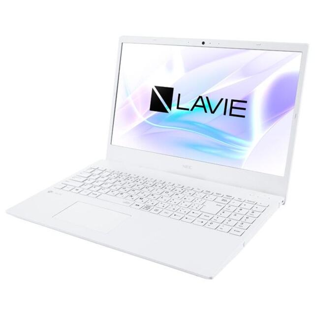 NEC(エヌイーシー)の新品　NEC LAVIE N15Z1/AAW　PC-N15Z1AAW スマホ/家電/カメラのPC/タブレット(ノートPC)の商品写真