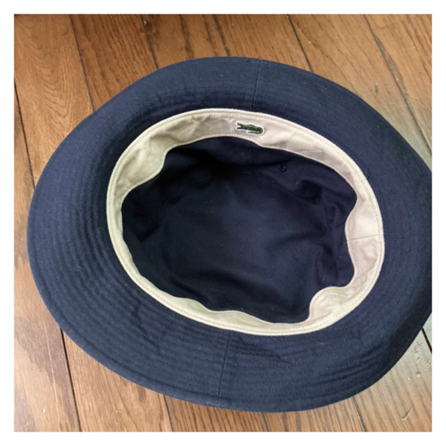 LACOSTE(ラコステ)のLACOSTE コットン リバーシブルサファリ  メンズ レディース メンズの帽子(ハット)の商品写真