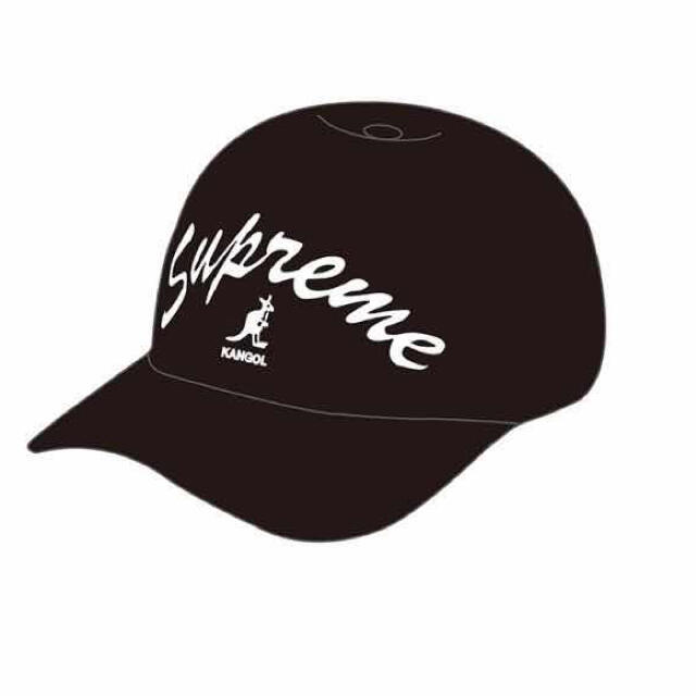 キャップSupreme Kangol Bermuda Spacecap black