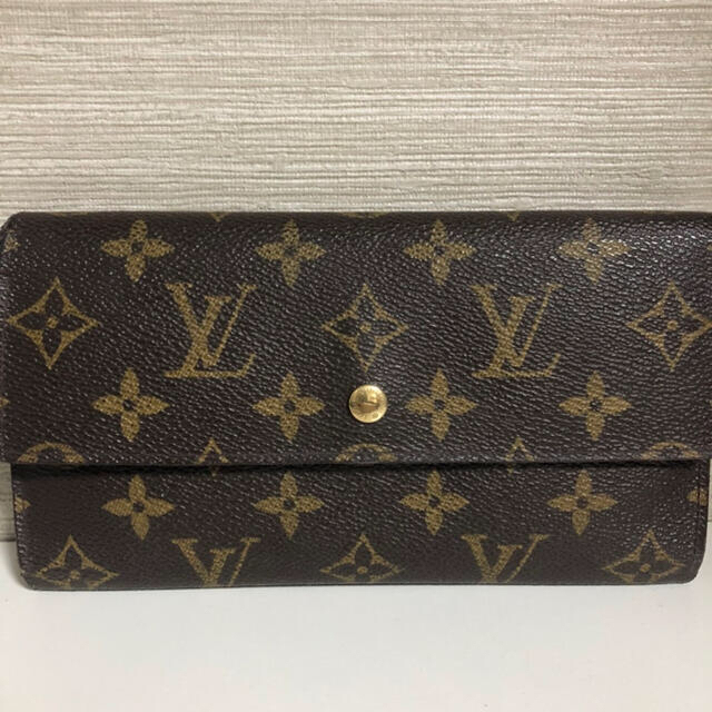 LOUIS VUITTON(ルイヴィトン)の専用　ルイヴィトン 長財布 ブラウン レディースのファッション小物(財布)の商品写真