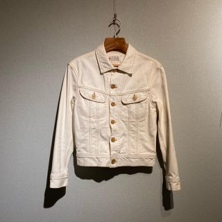 B詳細Maison Margiela デニムジャケット 48(L位) 白系(デニム)