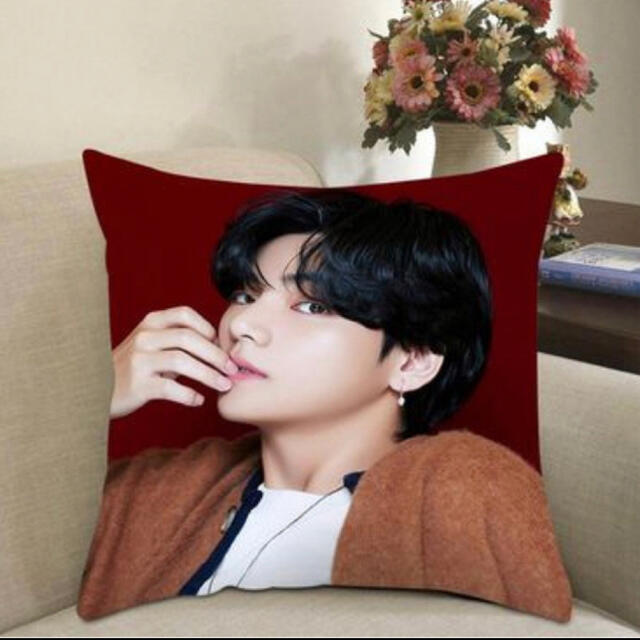 BTS テテ クッションカバー ふわさら 45 再入荷 BTS テテ クッションカバー ふわさら 45 再入荷