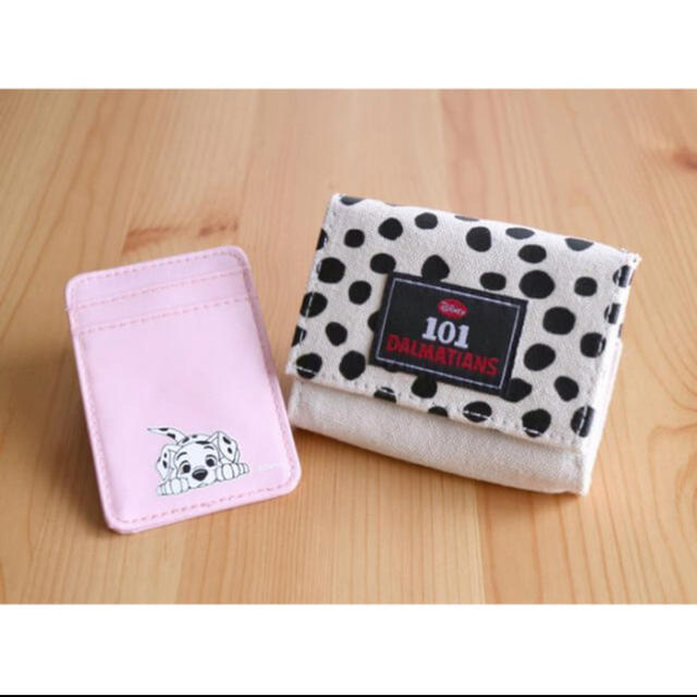 Disney(ディズニー)の101匹わんちゃん 独立型カードケース付きコンパクト財布 レディースのファッション小物(財布)の商品写真