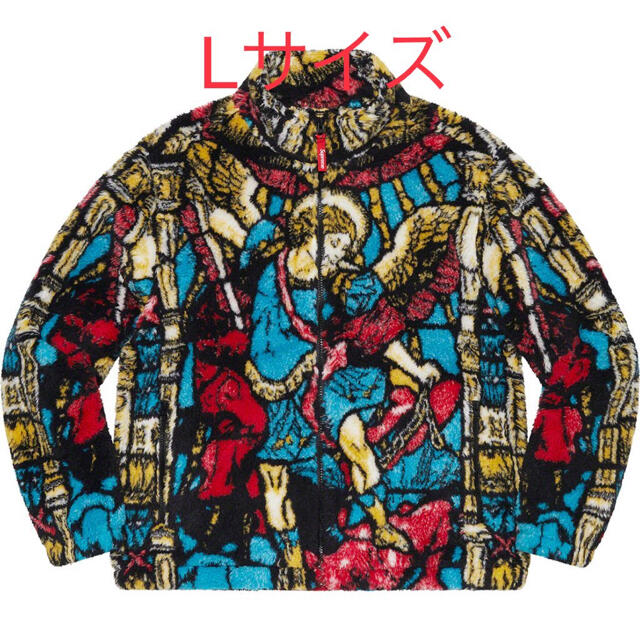 supreme Saint Michael Fleece Jacket Lサイズ