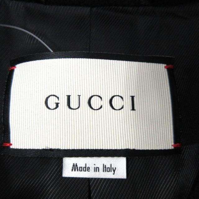 Gucci(グッチ)のグッチ コート サイズ38 S レディース 黒 レディースのジャケット/アウター(その他)の商品写真