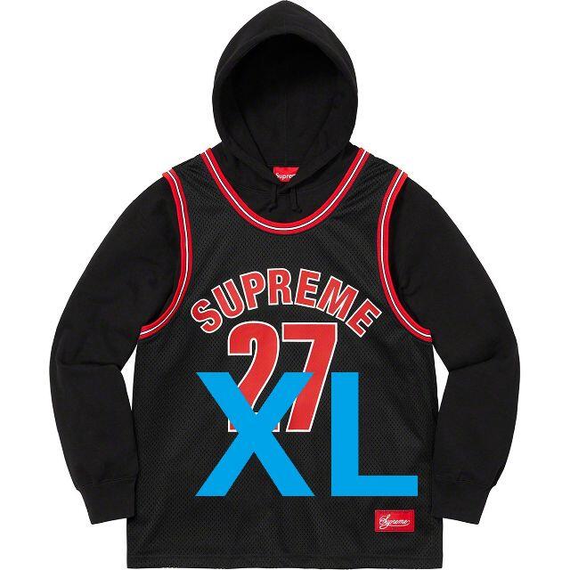 Supreme Basketball Jersey Hooded Sweatsh