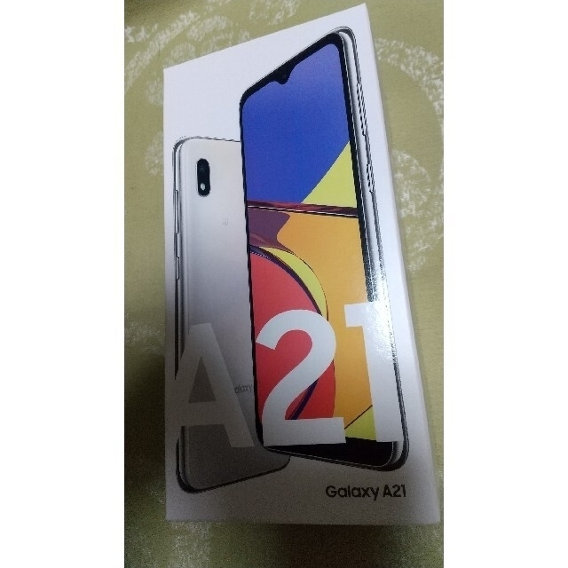 galaxy A21 ホワイト