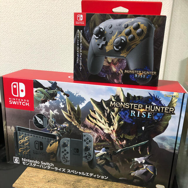 Nintendo Switch  モンスターハンター　プロコン　本体　セット