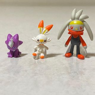 バンダイ(BANDAI)のポケモンスケールワールド　ヒバニー&ラビフット&エレズン(キャラクターグッズ)