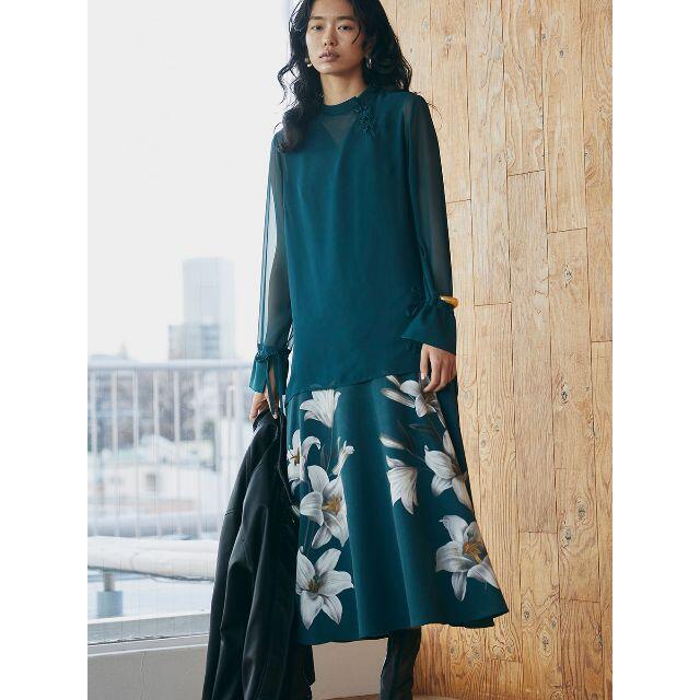 Ameri VINTAGE(アメリヴィンテージ)の。様専用　3WAY ADELA LAYERED DRESS レディースのワンピース(ロングワンピース/マキシワンピース)の商品写真