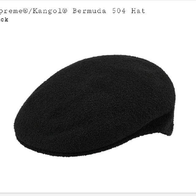 Supreme(シュプリーム)の21ss Supreme Kangol Bermuda 504 Hat メンズの帽子(ハンチング/ベレー帽)の商品写真