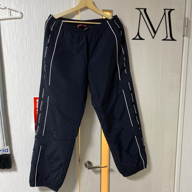 Supreme Cross Paneled Track Pant ブラック M | hartwellspremium.com