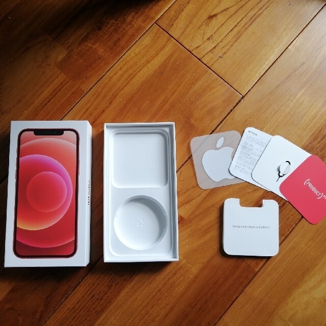 iPhone(アイフォーン)のiPhone12 Red 64GB  空箱 スマホ/家電/カメラのスマホアクセサリー(iPhoneケース)の商品写真