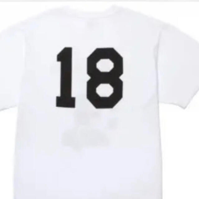 マエケン Keep Smiling"18" Tee Sサイズ メンズのトップス(Tシャツ/カットソー(半袖/袖なし))の商品写真
