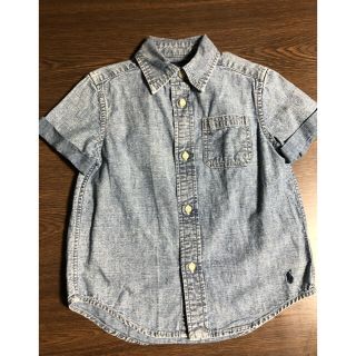 ポロラルフローレン(POLO RALPH LAUREN)のラルフローレン　デニムシャツ　キッズ　100cm(ブラウス)