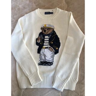 ポロラルフローレン(POLO RALPH LAUREN)のりの様専用　ラルフローレン　ポロベア　綿ニット　XS(ニット/セーター)