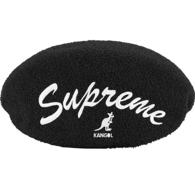 Supreme Kangol Bermuda 504 Hat 黒 L 新品ハンチング/ベレー帽