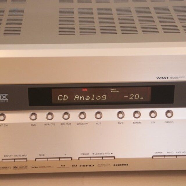 ONKYO TX-SA705 リモコン 説明書 集音マイク AVアンプ 4