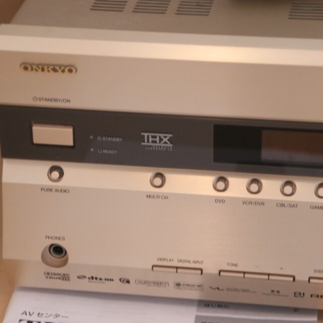 ONKYO TX-SA705 リモコン 説明書 集音マイク AVアンプ 7