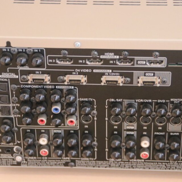 ONKYO TX-SA705 リモコン 説明書 集音マイク AVアンプ 9