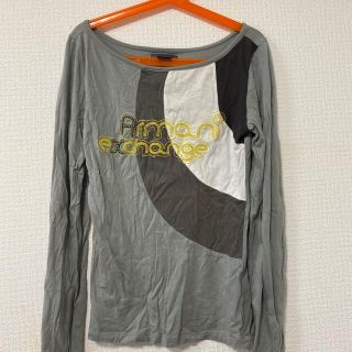 アルマーニエクスチェンジ(ARMANI EXCHANGE)のARMANI EXCHANGE グレーロンT(Tシャツ(長袖/七分))