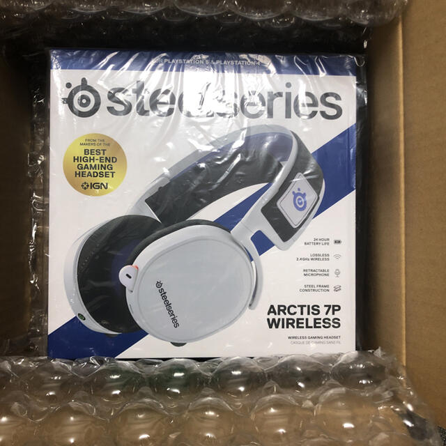 スマホ/家電/カメラSteelSeries Arctis 7P Wireless 新品未開封　ps5