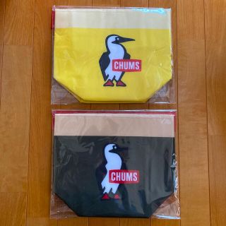 チャムス(CHUMS)のCHUMSオリジナルクーラーバッグ2枚セット(弁当用品)