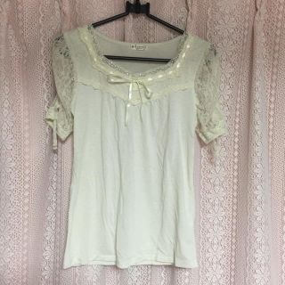 アクシーズファム(axes femme)のaxes ＊ 袖レースインナーPO(Tシャツ(半袖/袖なし))