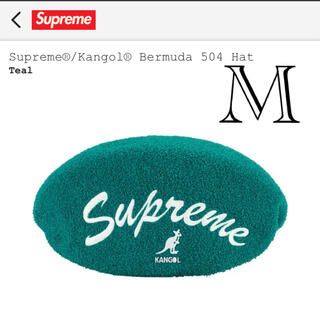 シュプリーム(Supreme)のSupreme®/Kangol® Bermuda 504 Hat カンゴール M(ハンチング/ベレー帽)
