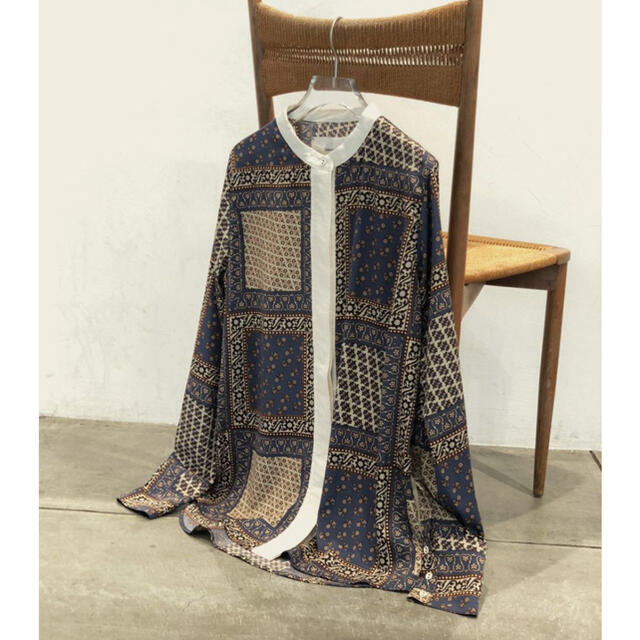 TODAYFUL(トゥデイフル)のStandcollar Paisley Shirts メンズのトップス(シャツ)の商品写真