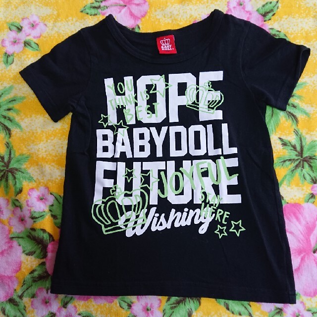BABYDOLL(ベビードール)のBABY DOLL♥Ꭲシャツ♥120cm  キッズ/ベビー/マタニティのキッズ服男の子用(90cm~)(Tシャツ/カットソー)の商品写真