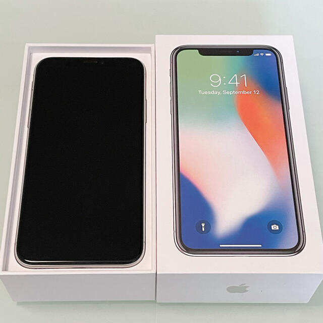 ☆超美品☆【iPhone X 64GB SIMフリー シルバー】