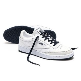 ワンエルディーケーセレクト(1LDK SELECT)のReebok × 1LDK Club C 85[WHITE×NAVY](スニーカー)