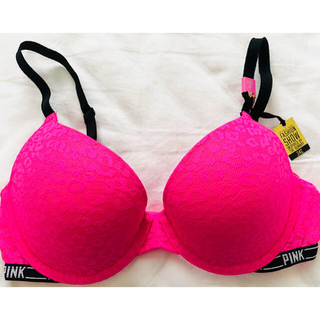 ヴィクトリアズシークレット(Victoria's Secret)のPINK victoria's secret Bra (size34C)(ブラ)