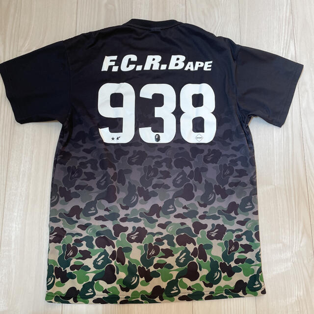 F.C.R.B.(エフシーアールビー)のFCRBAPE ゲームシャツセットアップ　上L 下M size メンズのトップス(Tシャツ/カットソー(半袖/袖なし))の商品写真