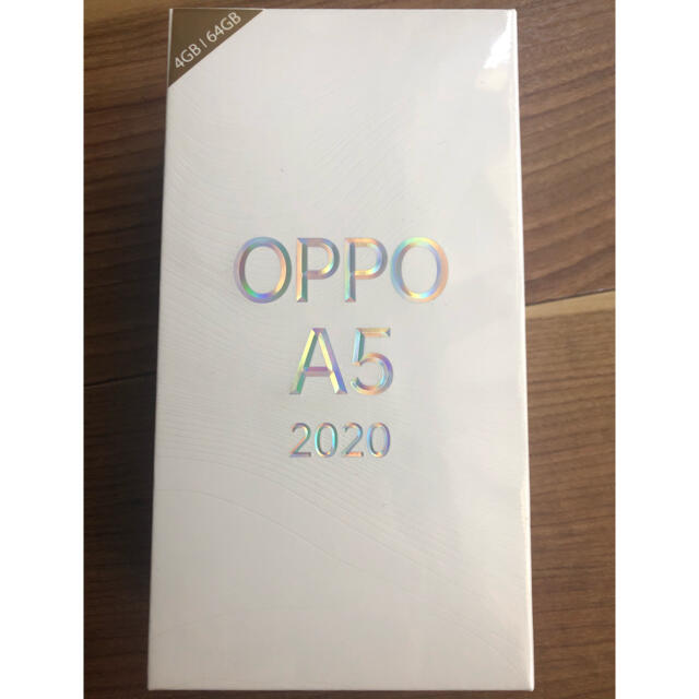 スマホ本体 OPPO A5 2020 ブルー SIMフリー-