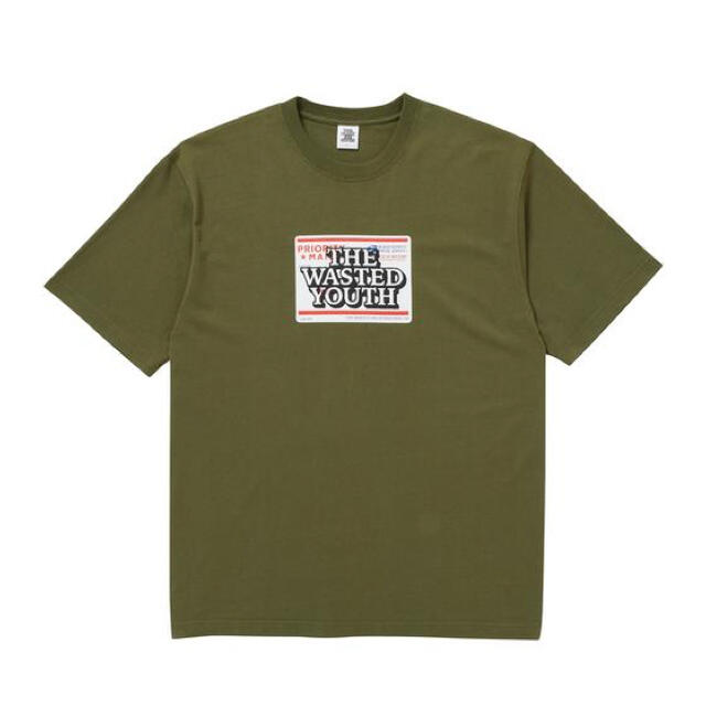 WY x BEP PRIORITY LABEL TEE OLIVE