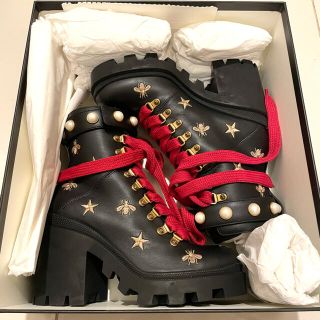 グッチ レースアップブーツ ブーツ(レディース)の通販 7点 | Gucciの
