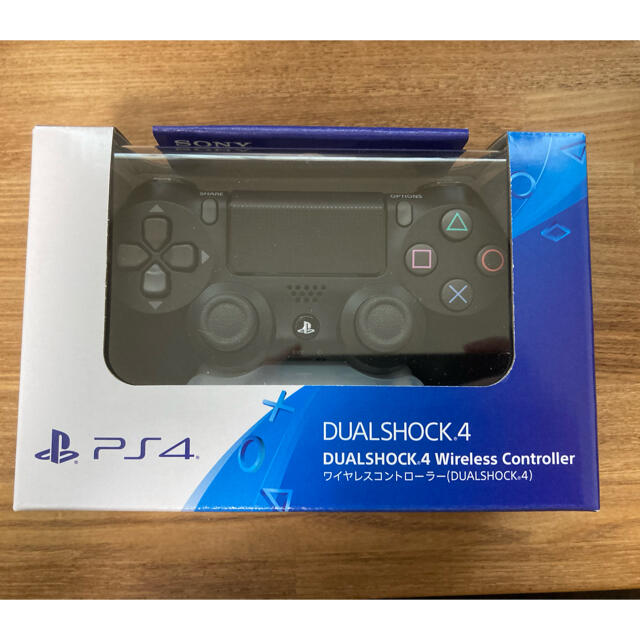 エンタメ/ホビー【新品未開封】ps4 純正コントローラー DUALSHOCK4 ブラック