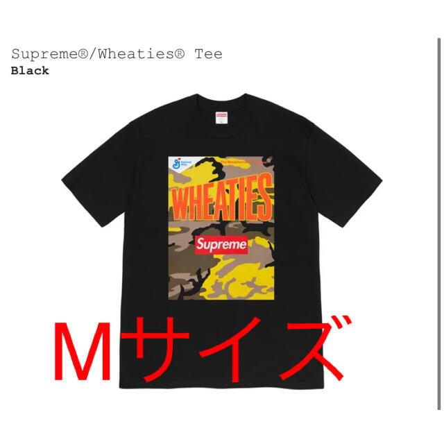 BlackSIZESupreme Wheaties Tee Mサイズ