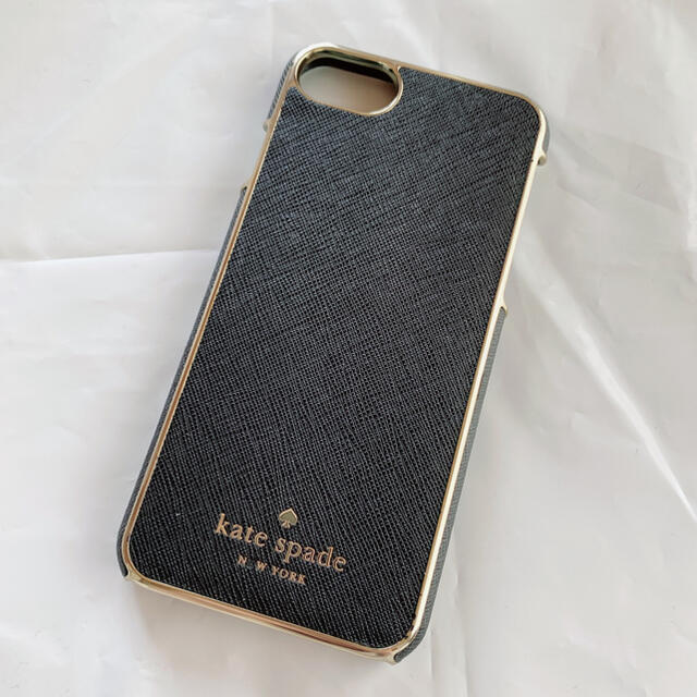 kate spade new york(ケイトスペードニューヨーク)のkate spade iPhone7ケース ブラック スマホ/家電/カメラのスマホアクセサリー(iPhoneケース)の商品写真