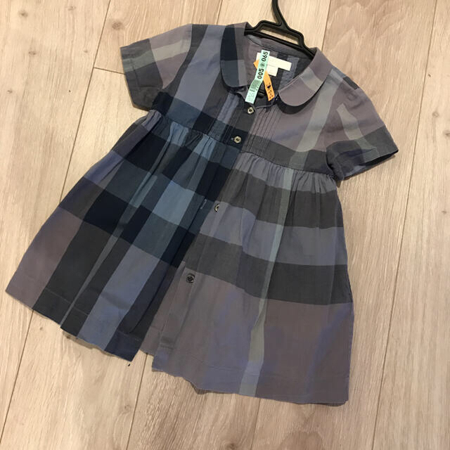 BURBERRY(バーバリー)のバーバリーチルドレン　ビッグチェックワンピース キッズ/ベビー/マタニティのキッズ服女の子用(90cm~)(ワンピース)の商品写真